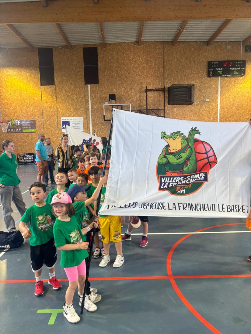 Le mini-basket en fête au complexe Roger Marche !