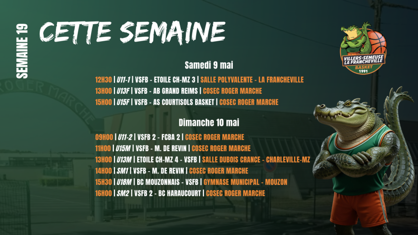 💚 Champions, prétendants au titre, records à battre — ce week-end, les Crocos ont tout à gagner !