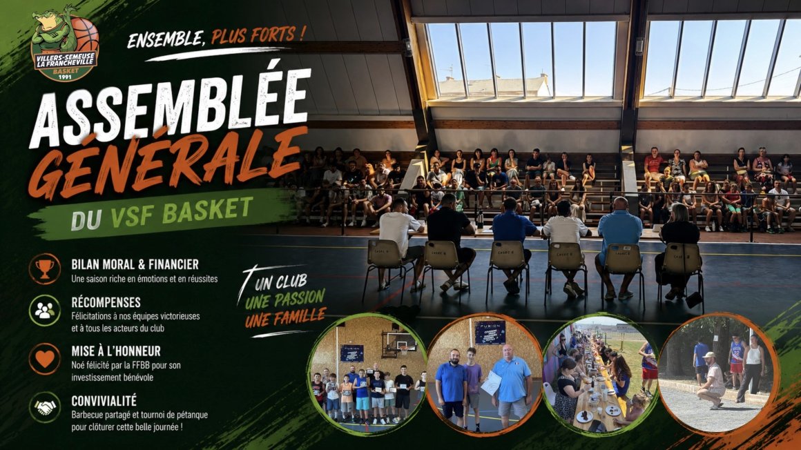 Une Assemblée Générale placée sous le signe du partage et de la convivialité